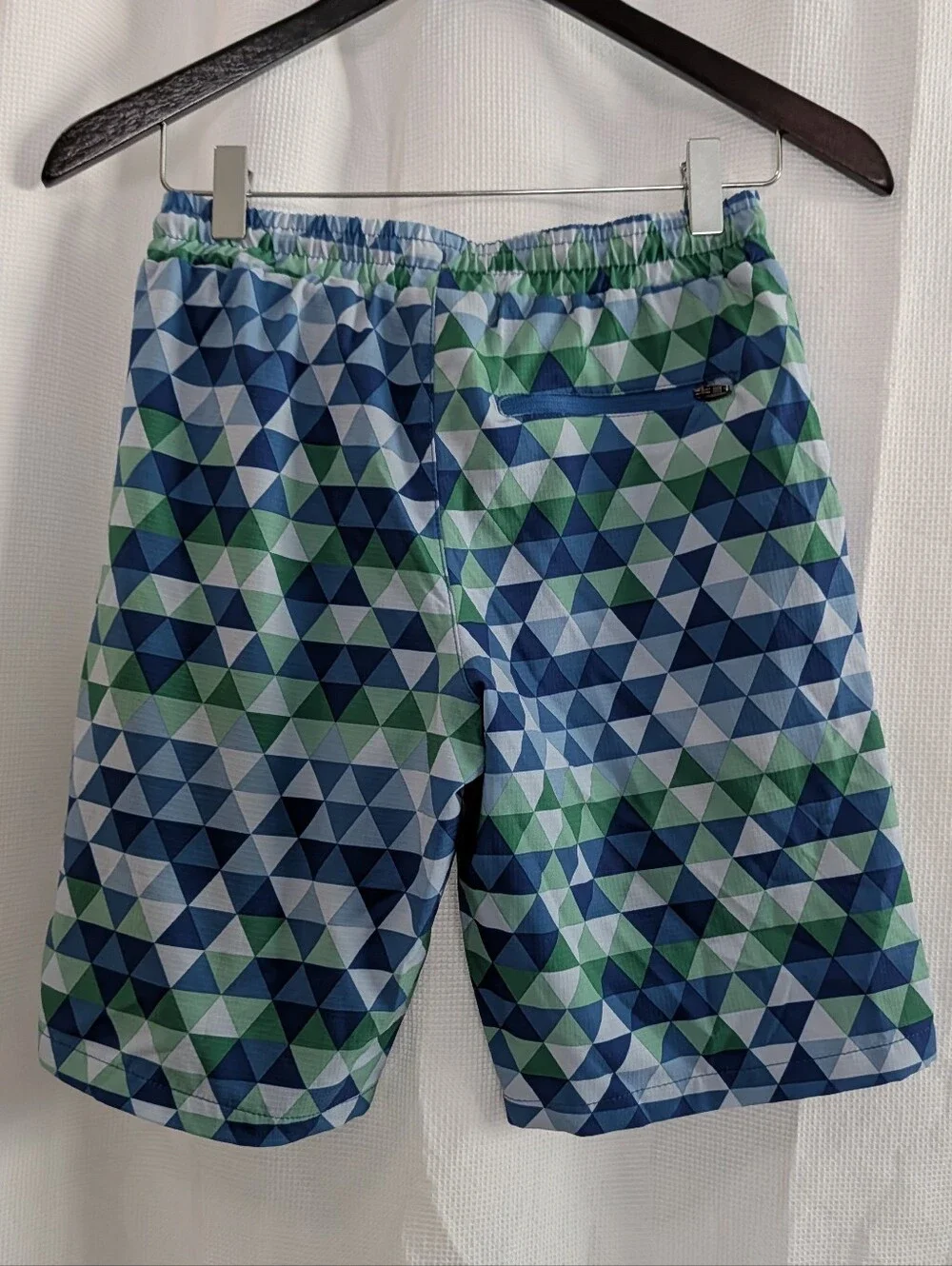 Eddie Bauer Geometric Swim Trunks